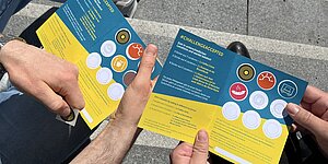Foto: Bonuskarten mit Stickern 